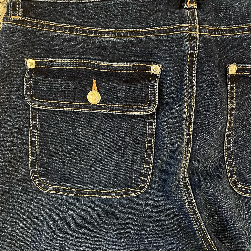 Current Elliott The Cropped Boot Patch Pocket Jea… - image 5